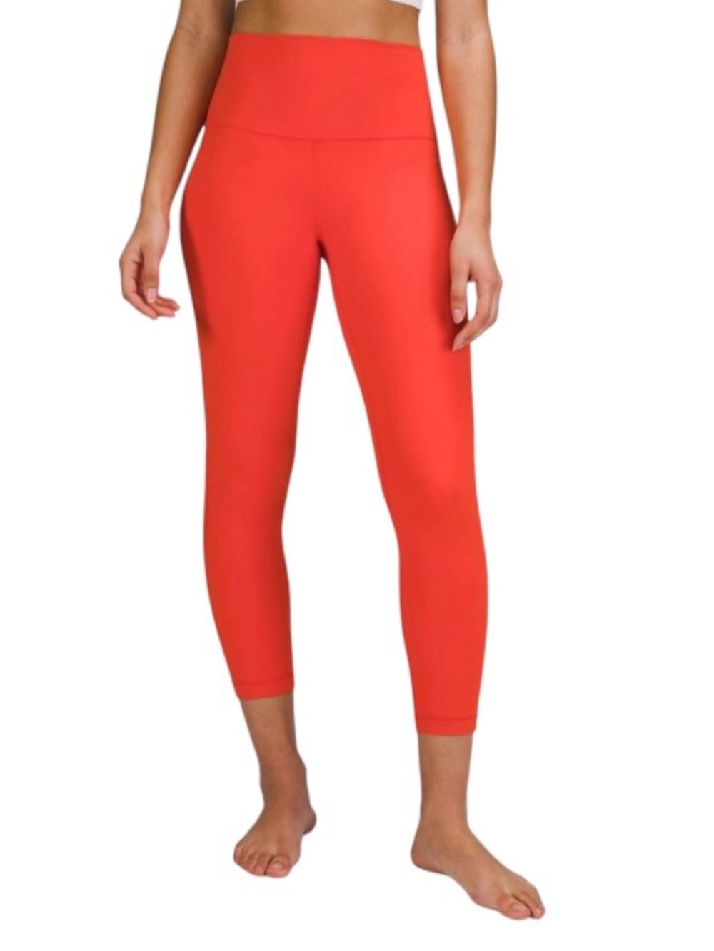 Lululemon Align High-Rise Pant 25" Solar Orange Size 6